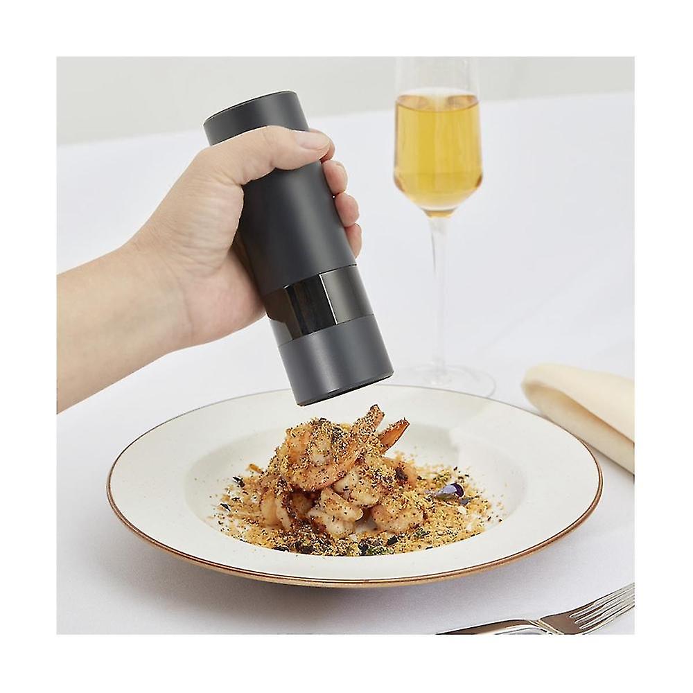 Elektryczny młynek USB Automatyczny i sól Led Light 5 trybów Peper Spice Grain Grain Pulverizer dla K