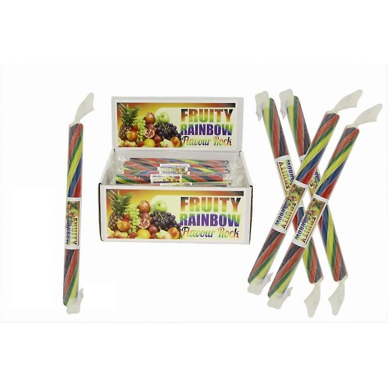 20 Small Flavoured Rock Sticks - Rainbow Flavour