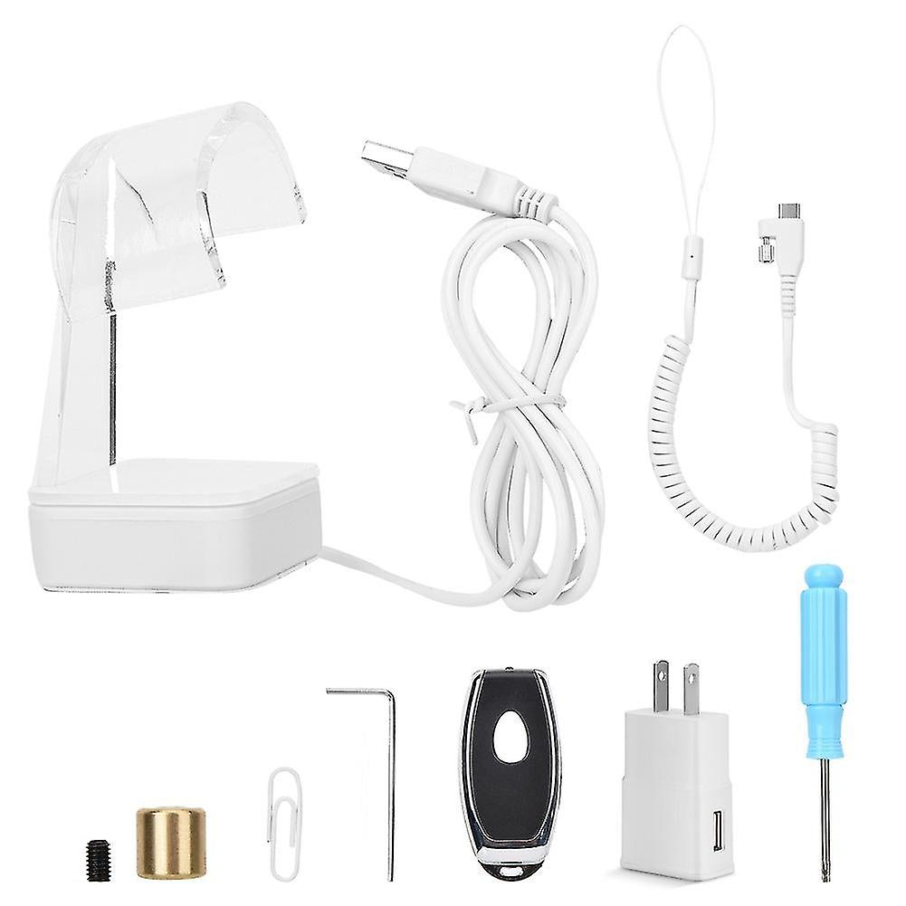 Transparent Clear Mini Display Stand Anti Theft Security Holder Bracket For Watch (us Plug)