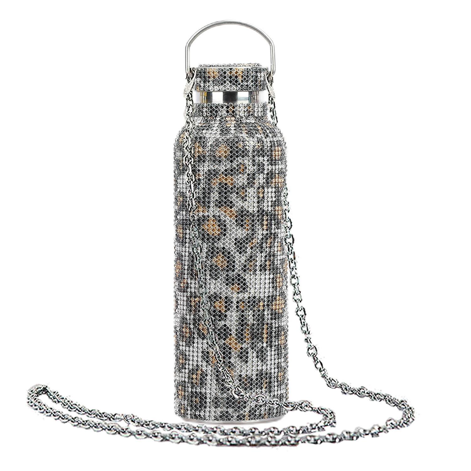 ZHOUBA 350ml / 500ml / 750ml bouteille isotherme incrustée d’isolation thermique enfants tasse d’eau