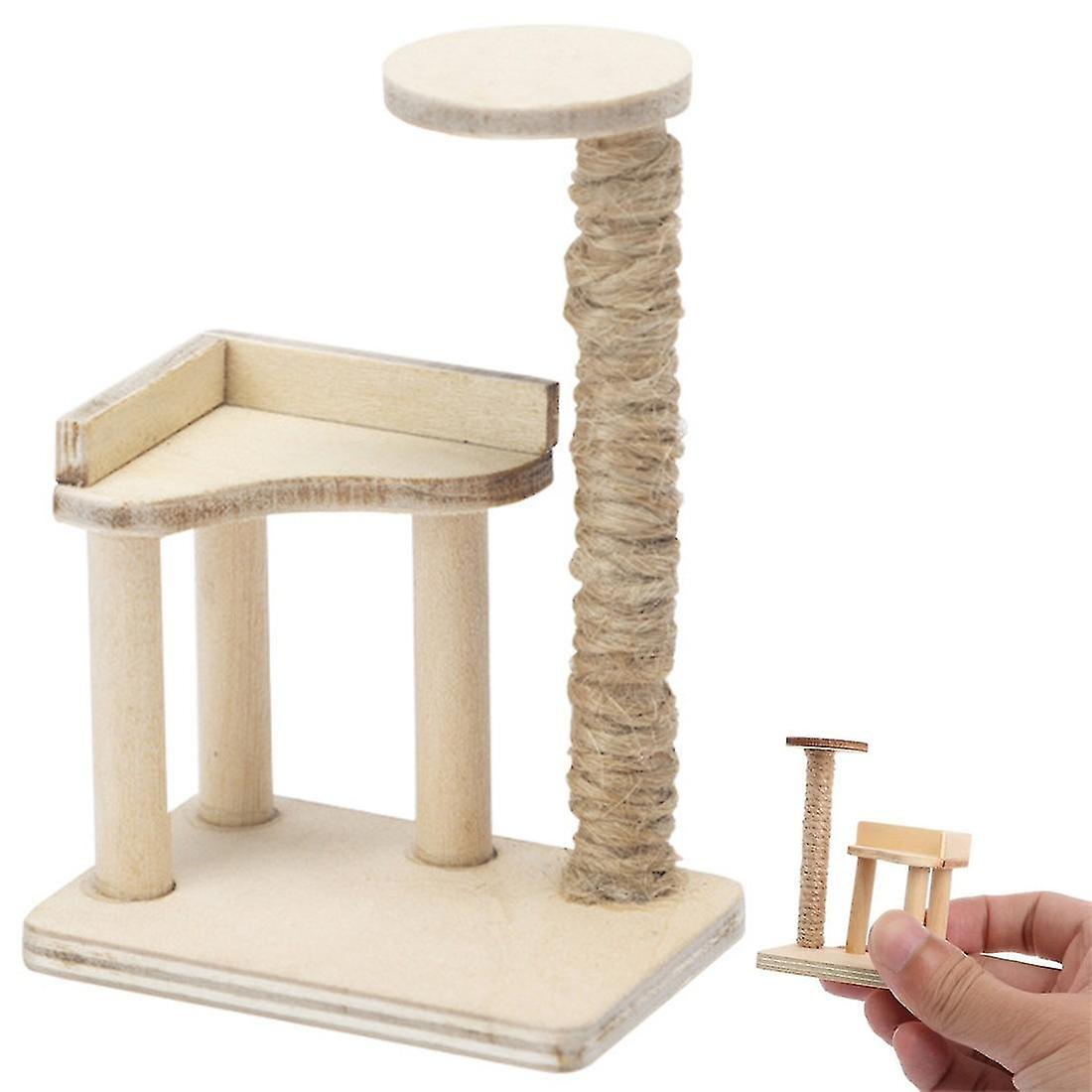 Mini House Cat For Tower Helpful Lovely Wonderful Beautiful Mini Cat Climbing Frame Lifelike Cat Tre