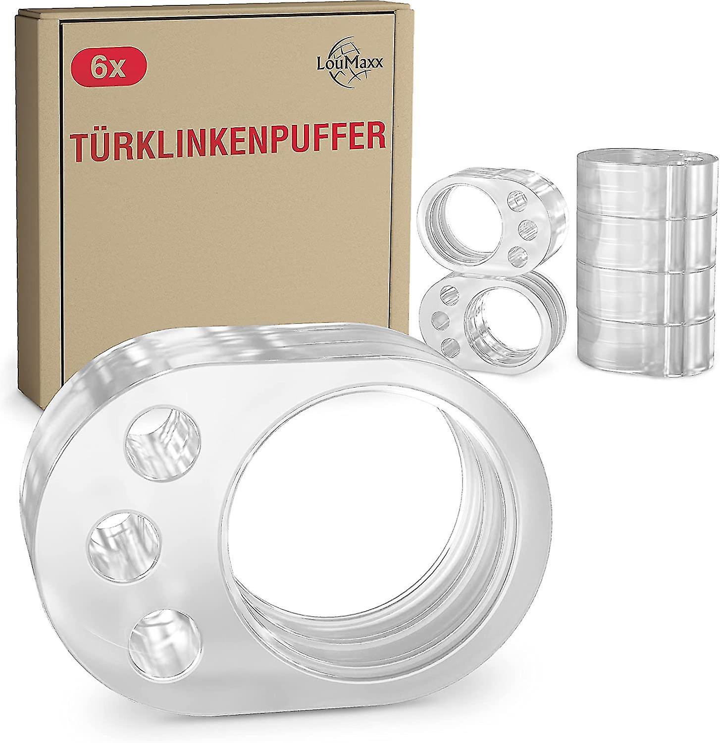 Door Handle Protection - Set Of 6 Transparent Door Handle Protection And Wall Protection For Window 