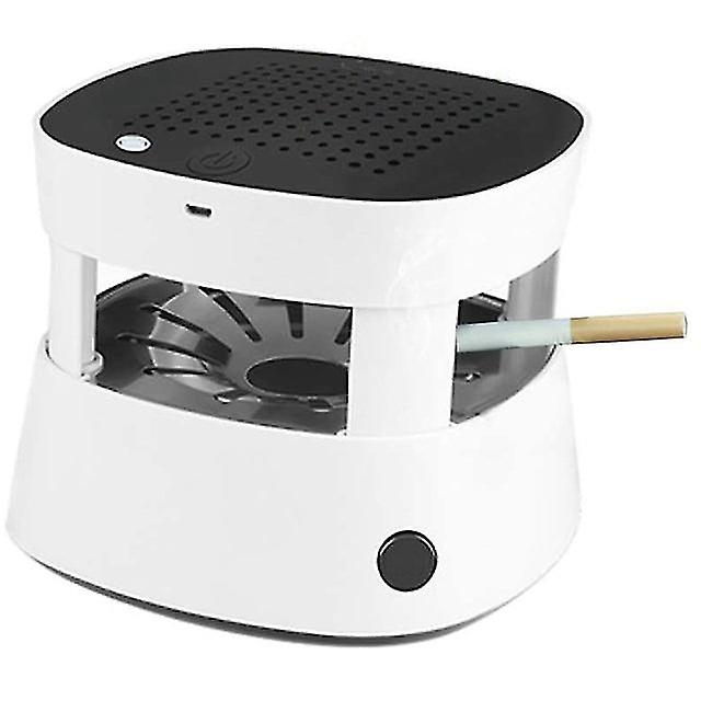 3 In 1 Multifunction Ashtray Smokeless Portable Ashtrays Filter Usb Rechargeable For Car/indoor/outdoor Protect Health