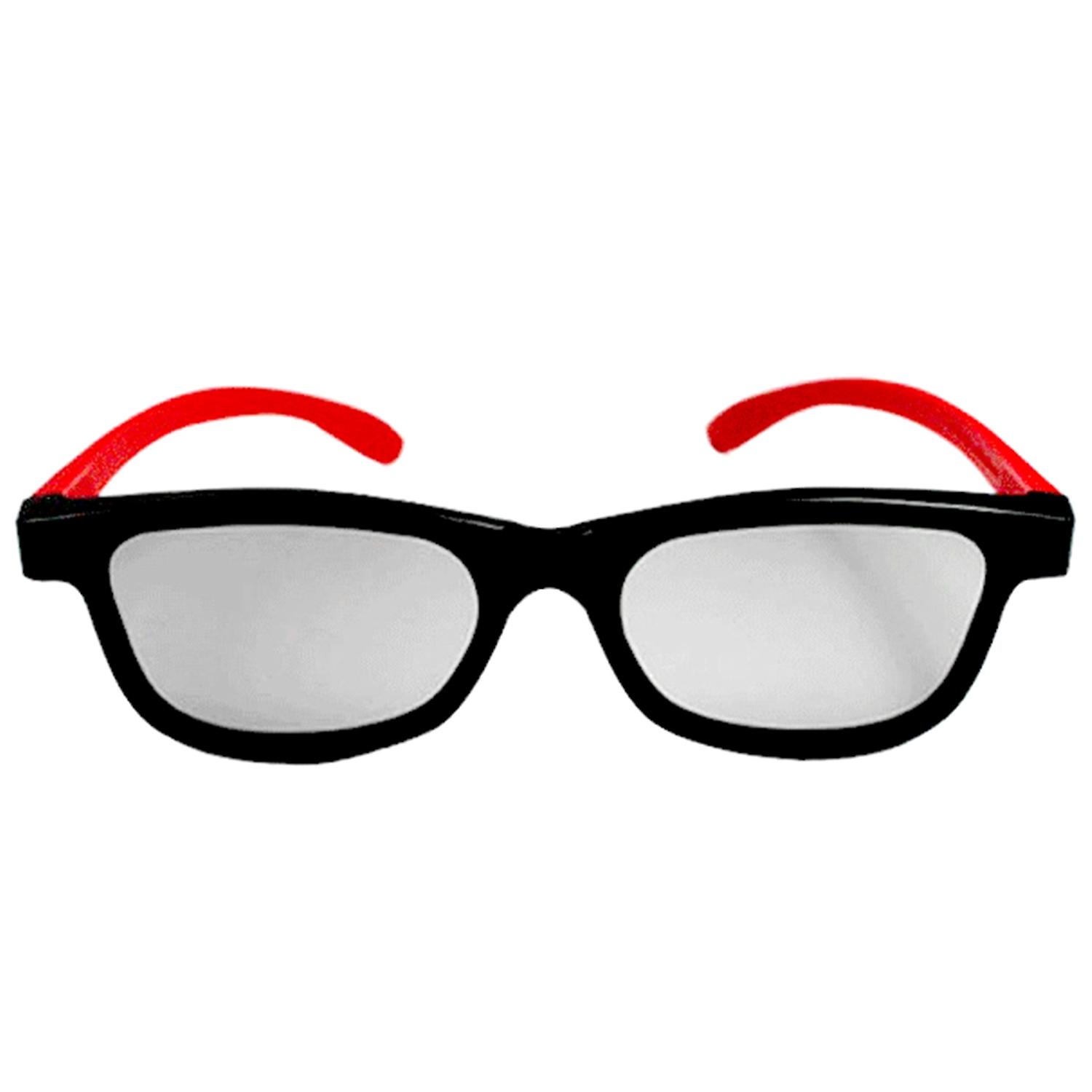 3 x G66 3D Spectacles Practical Fine Workmanship Portable Reusable Polarized Light TV Movie Glasses