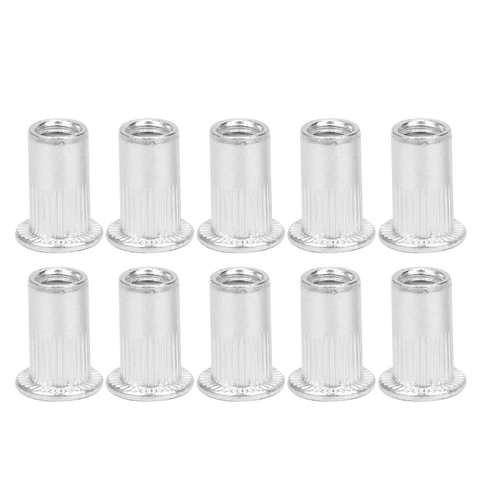100pcs Blind Rivet Nut Nutserts Aluminum M5 Rivet Nut Inserts Threaded Rivet Nuts