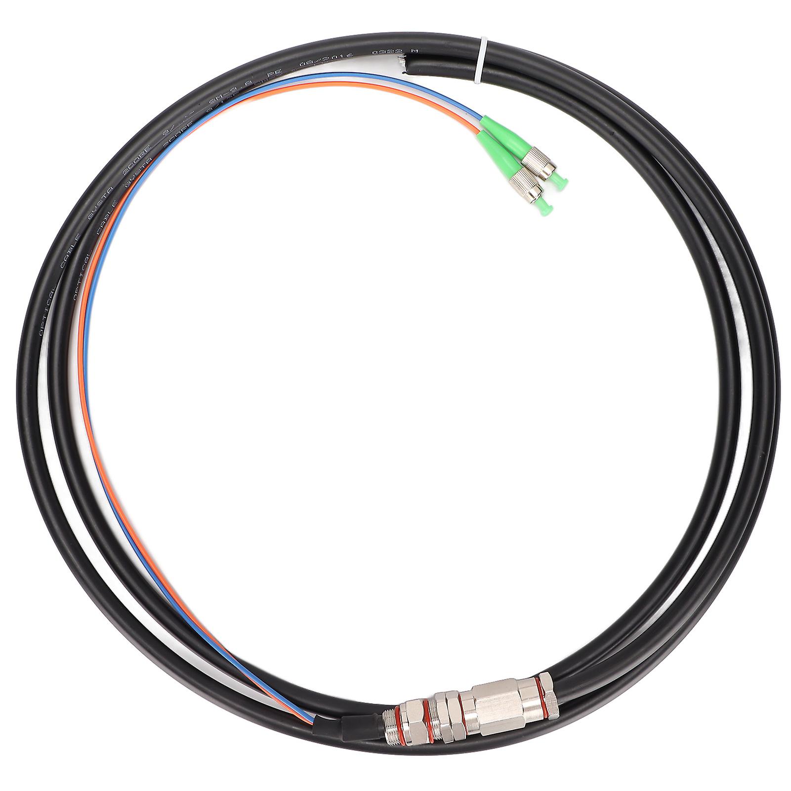 Fiber Optic Cable 2 Strands Protection Function Easy to Install Single Mode Optical Fiber Patch Cord for Instrumentation