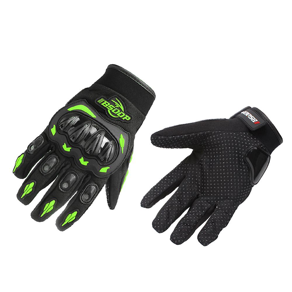 Mens Motorcycle Gloves Touching Screen Full Finger
