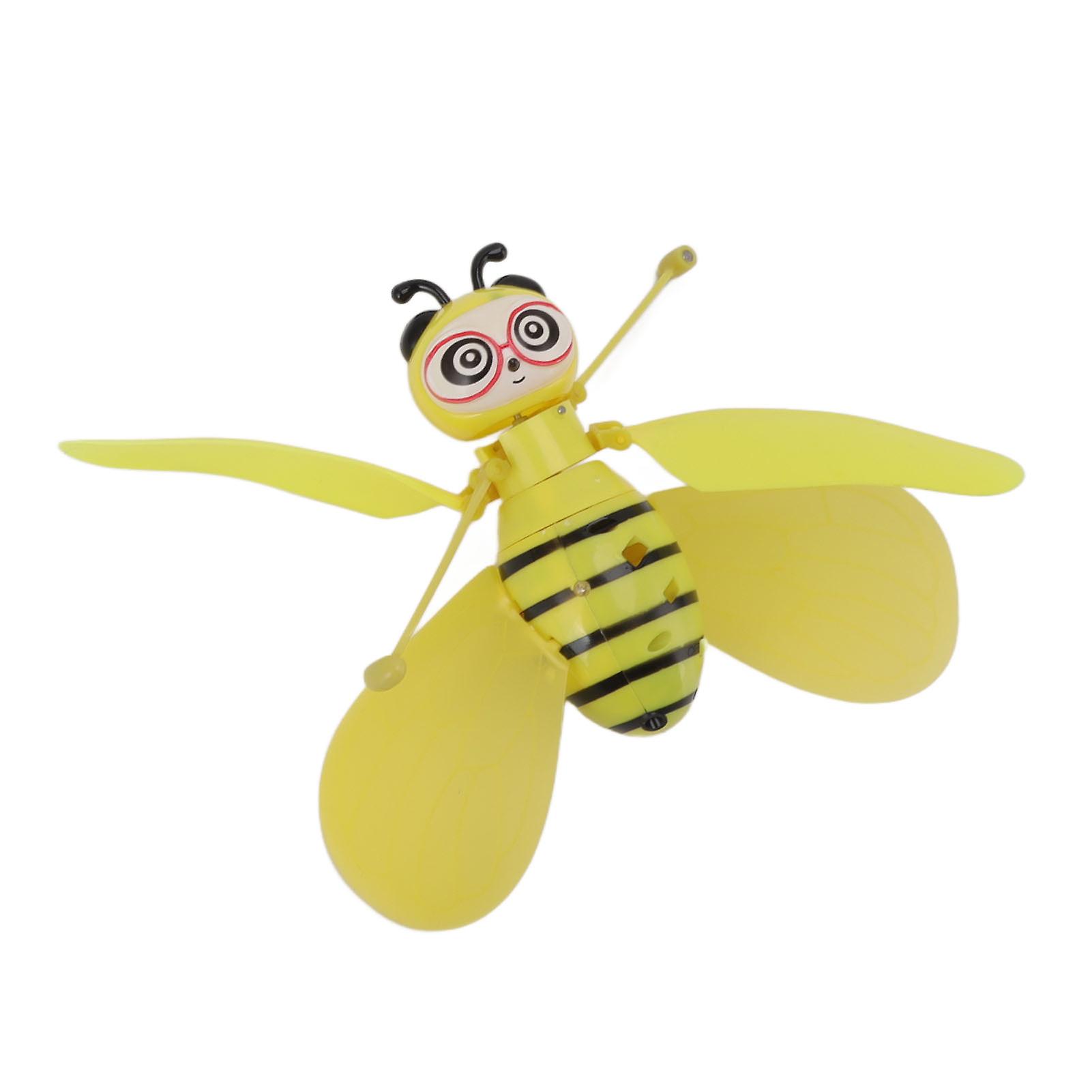 Flying Bee Toys for Beginner Intelligent Induction Automatic Power Off Protection Cute Induction Flyings Toys with Lights