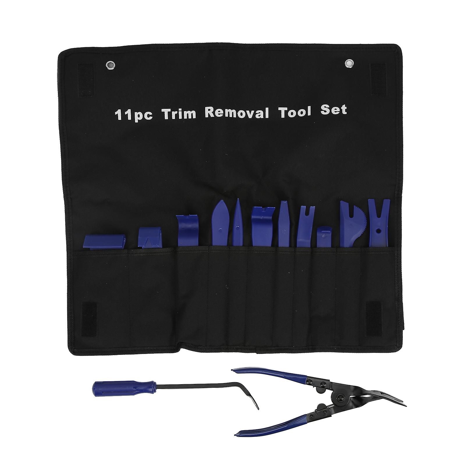 Auto trim removal tools 13PCS blue set for car audio installation