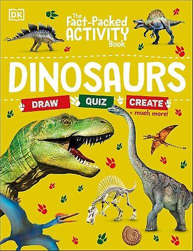The Factpacked Activity Book Dinosaurs by DK Paperback