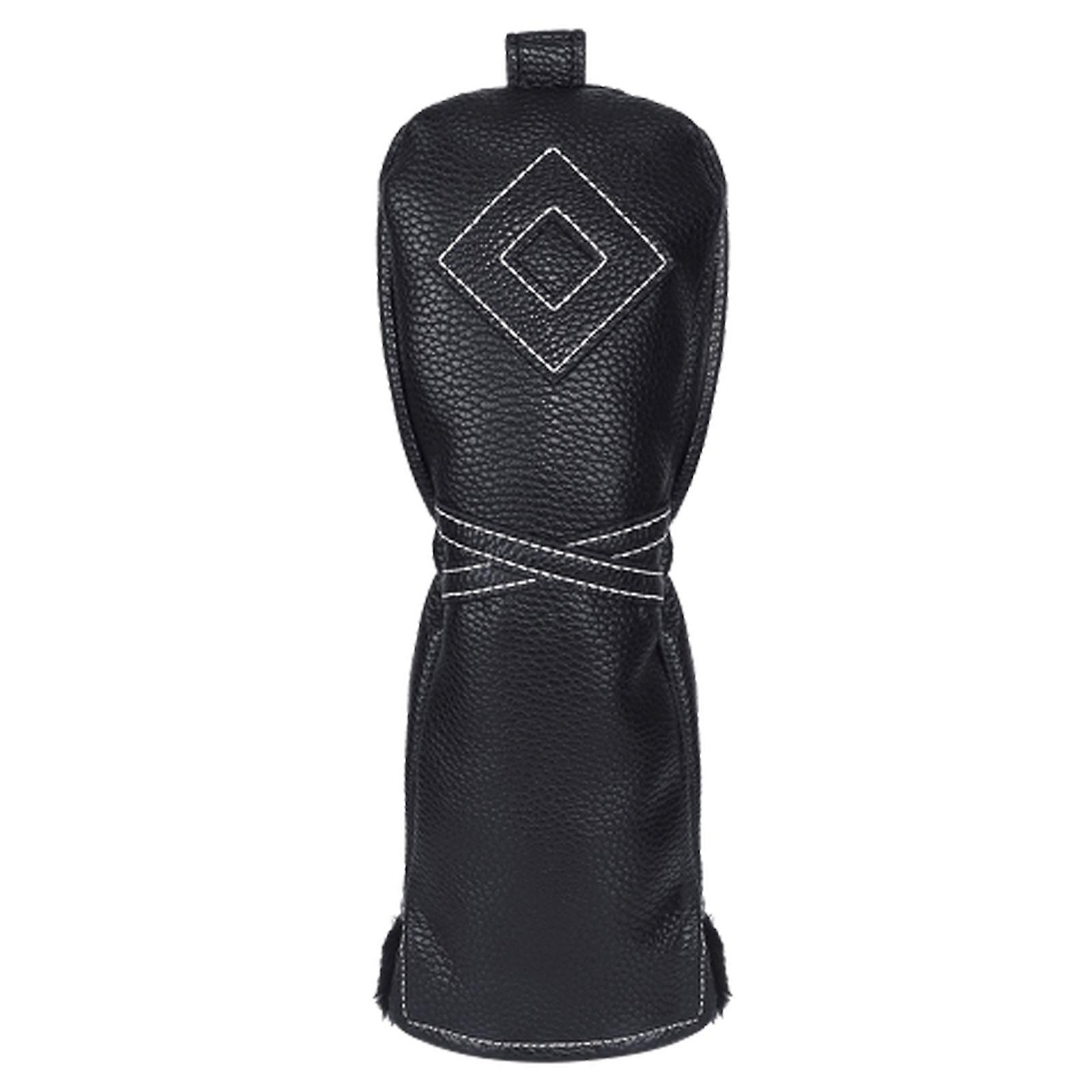 Cubierta de cabeza híbrida de calidad premium Izzo Golf negra