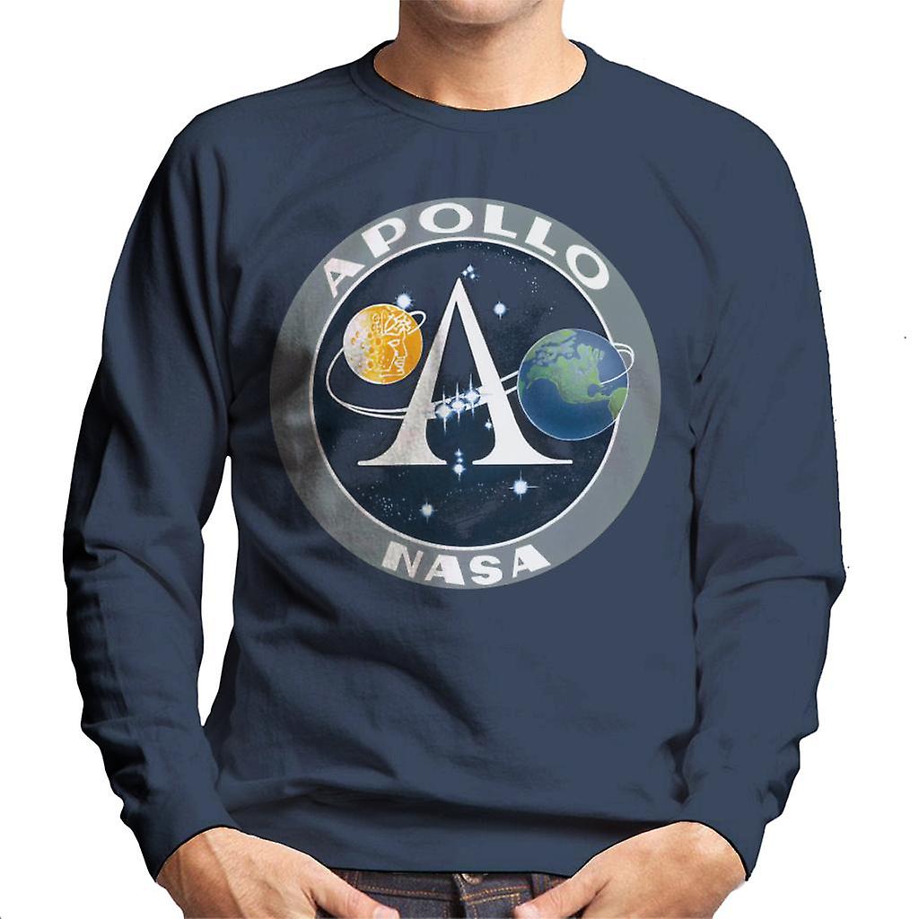 NASA Apollo Program Logo Badge Men's Sweatshirt