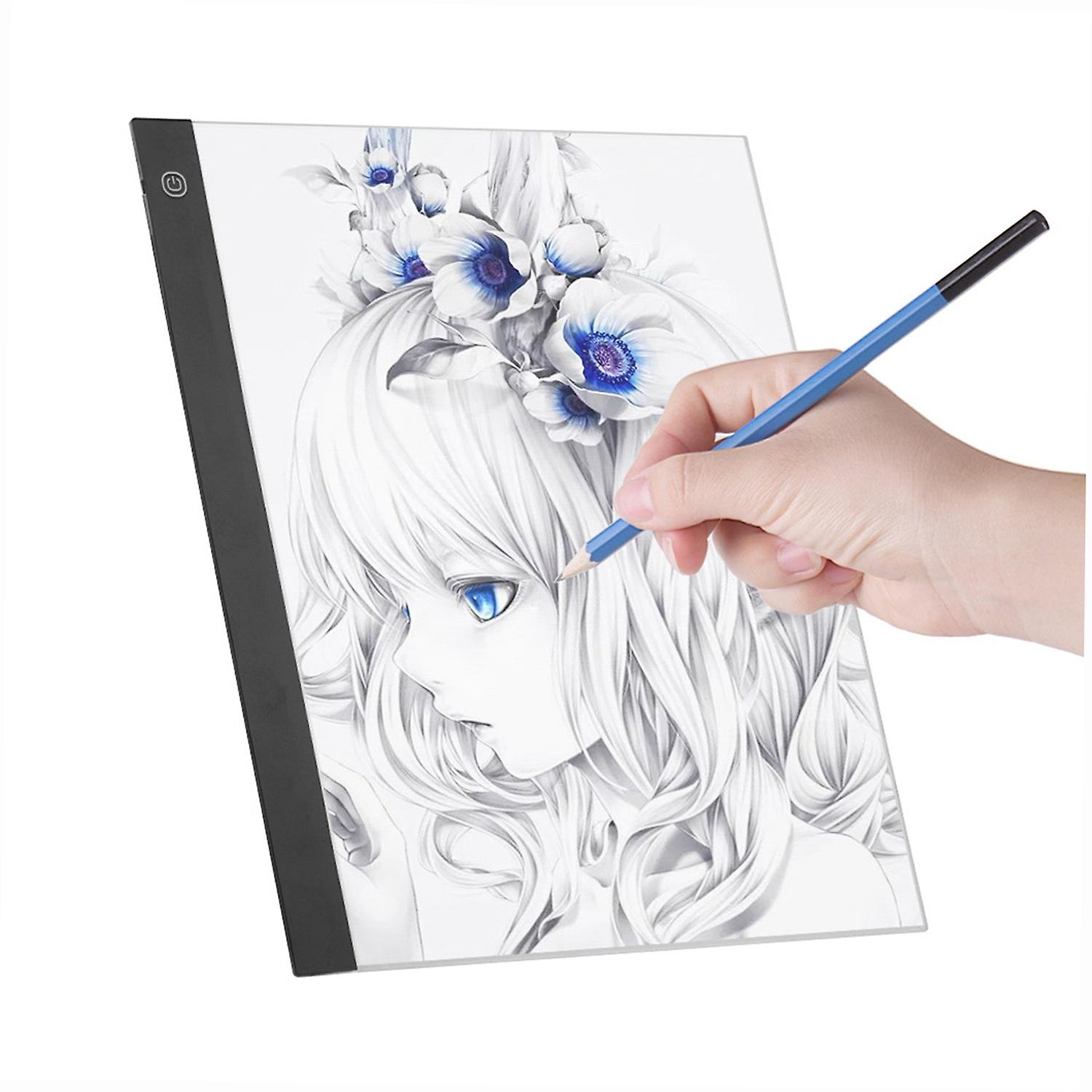 LED A3 Light Panel Graphic Tablet Light Pad Digital Tablet Copyboard with 3-level Dimmable Brightnes