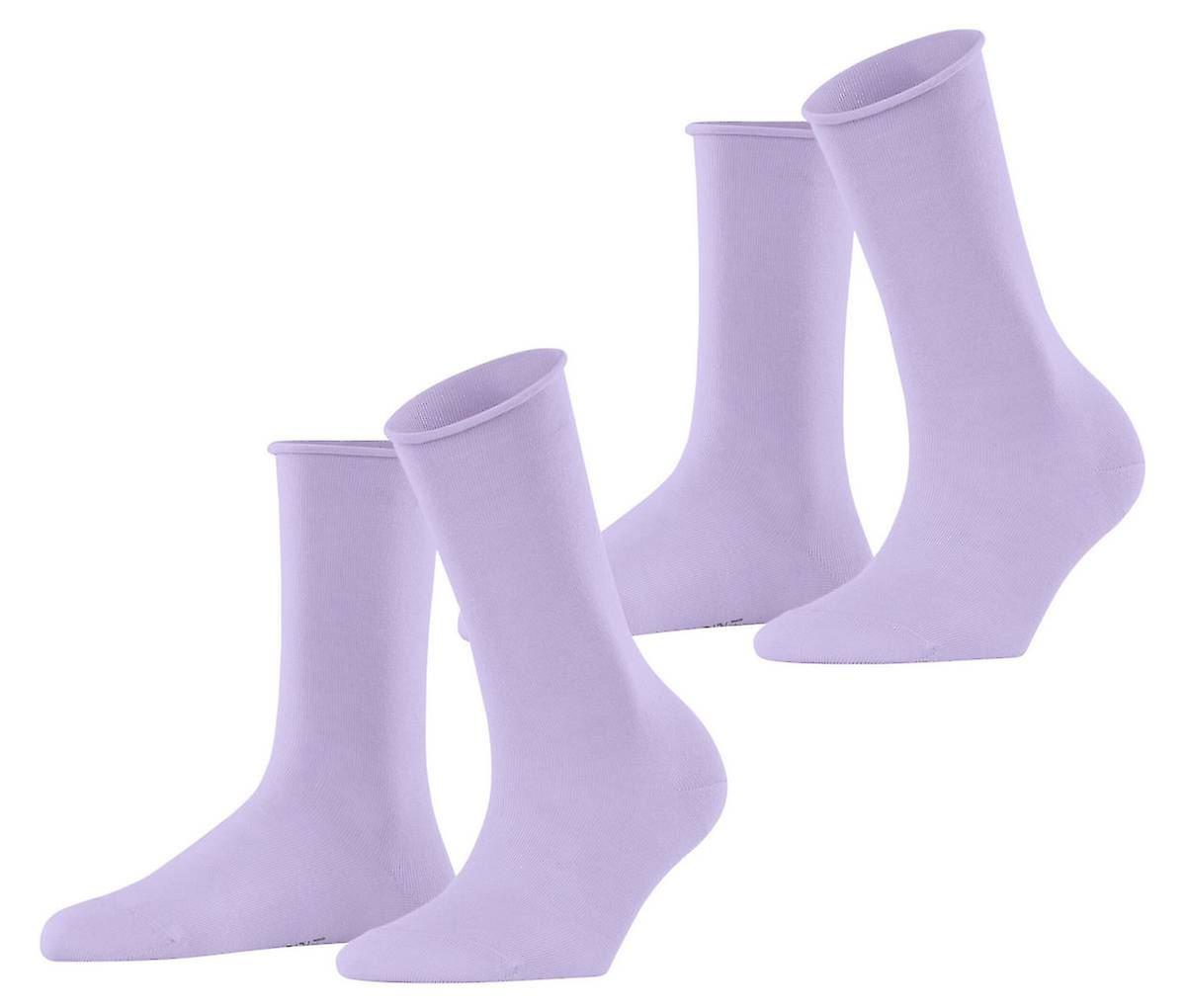 Esprit Basic Pure 2 Pack Socks - Lupine Purple