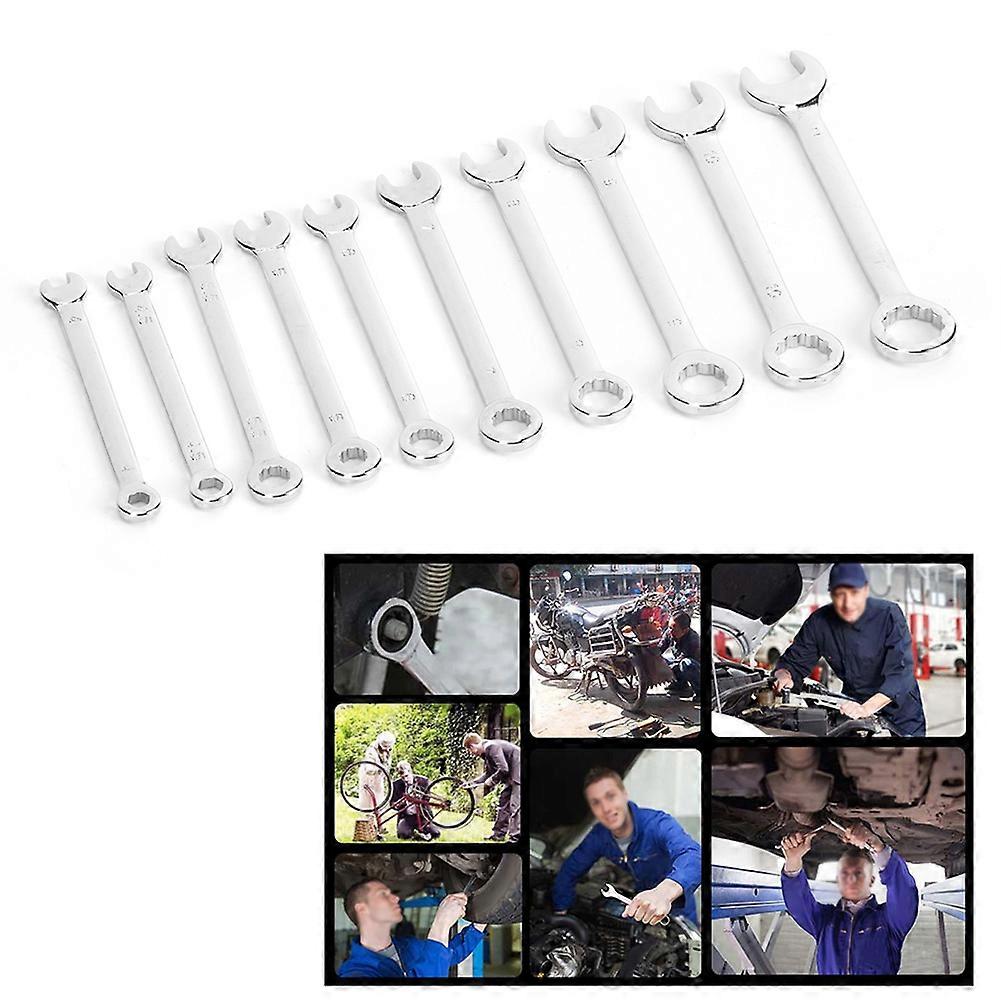 Combination Spanner,10Pcs/Set Mini Wrench Dodecagon Dodecagon Wrench Mini Wrench Achieve More