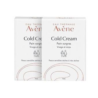 Avene kold creme ultrarig sæbebar 100g x 2