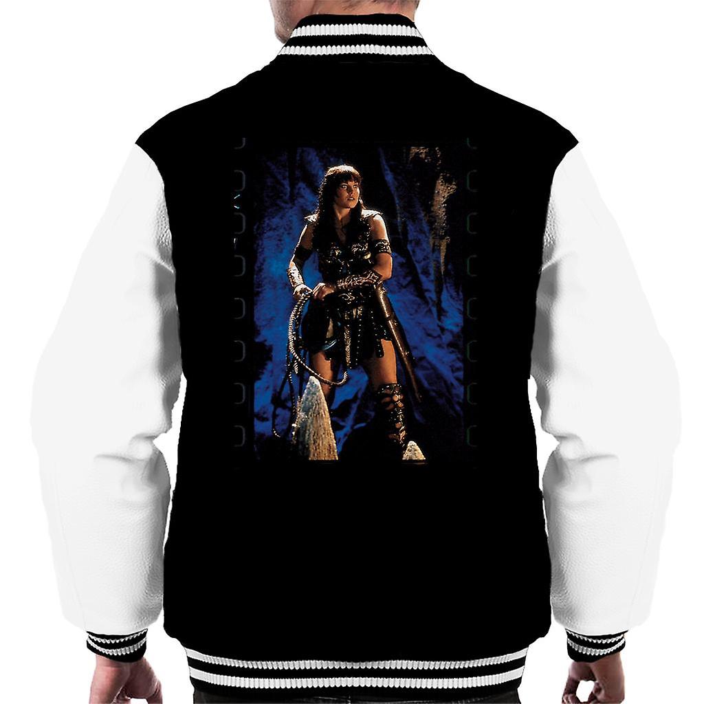 Xena Warrior Princess The Cave Men's Varsity Jacket