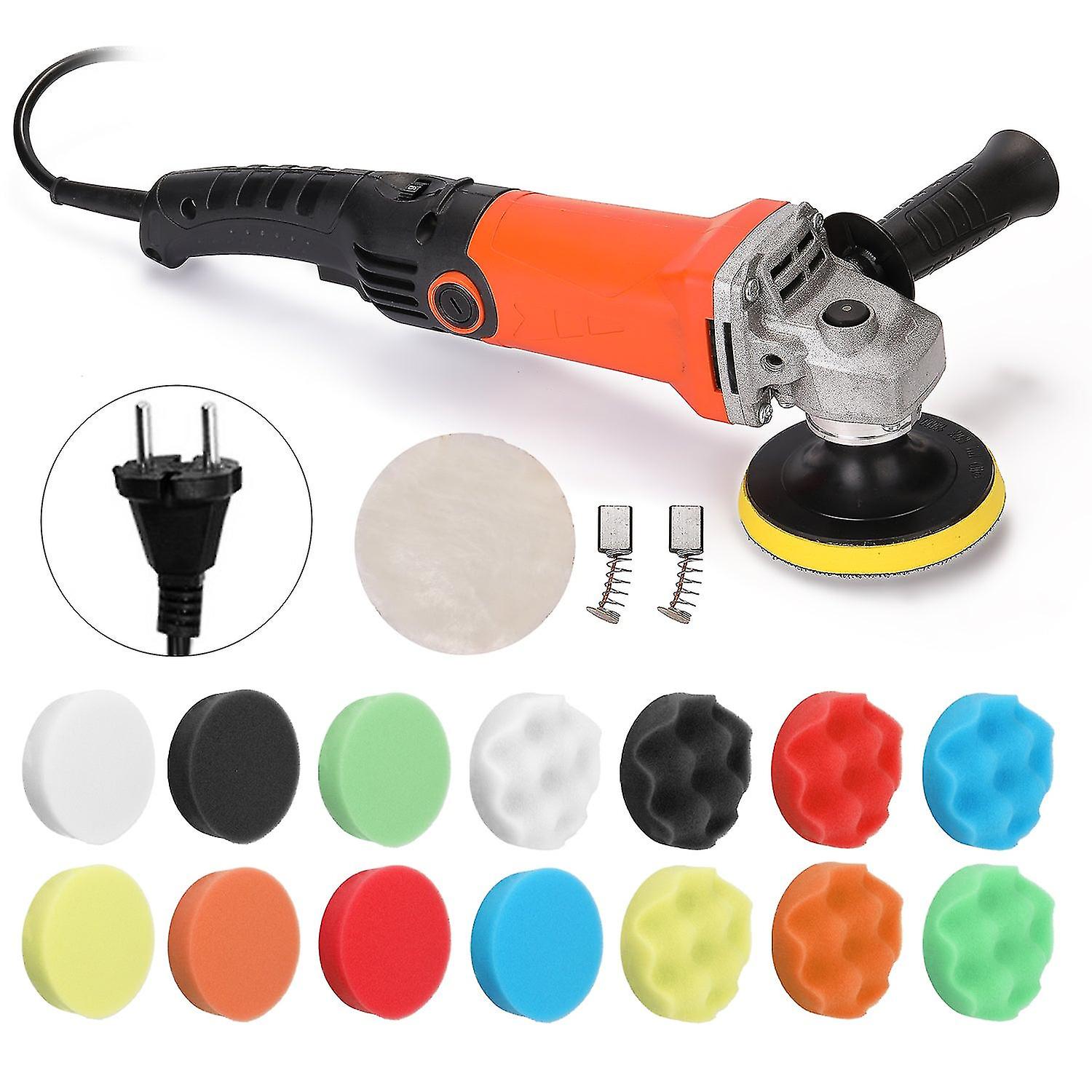 Mini Polishing Machine Car Polisher 1200w 220v Adjustable Speed Car Electric Polisher Waxing Machine Automobile Polishing Tool