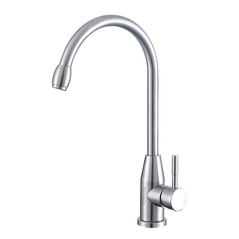Kitchen Sink Faucet, 360° Swivel Basin Faucet, High Spout Mixer Tap, Faucet for Bathroom or Small K