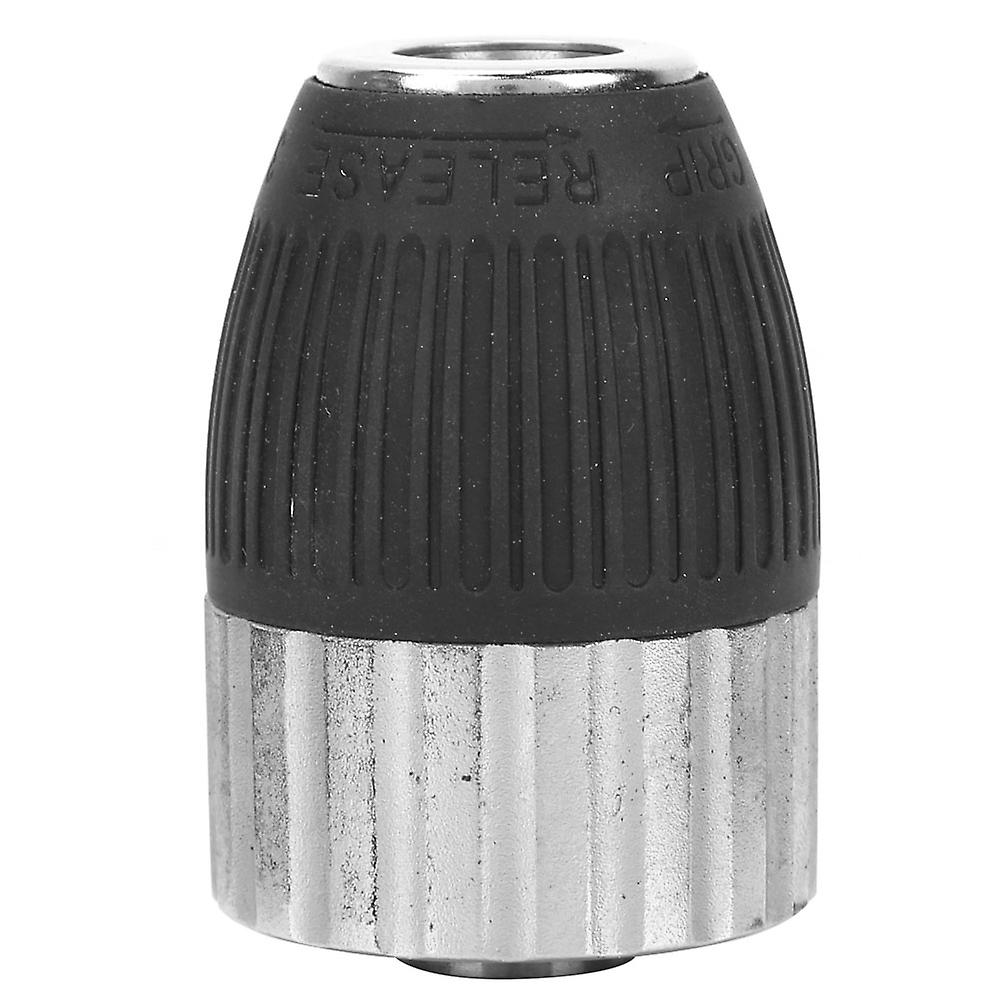 Half-metal keyless drill chuck adapter for impact drills self-locking, suitable for 2 - 13mm