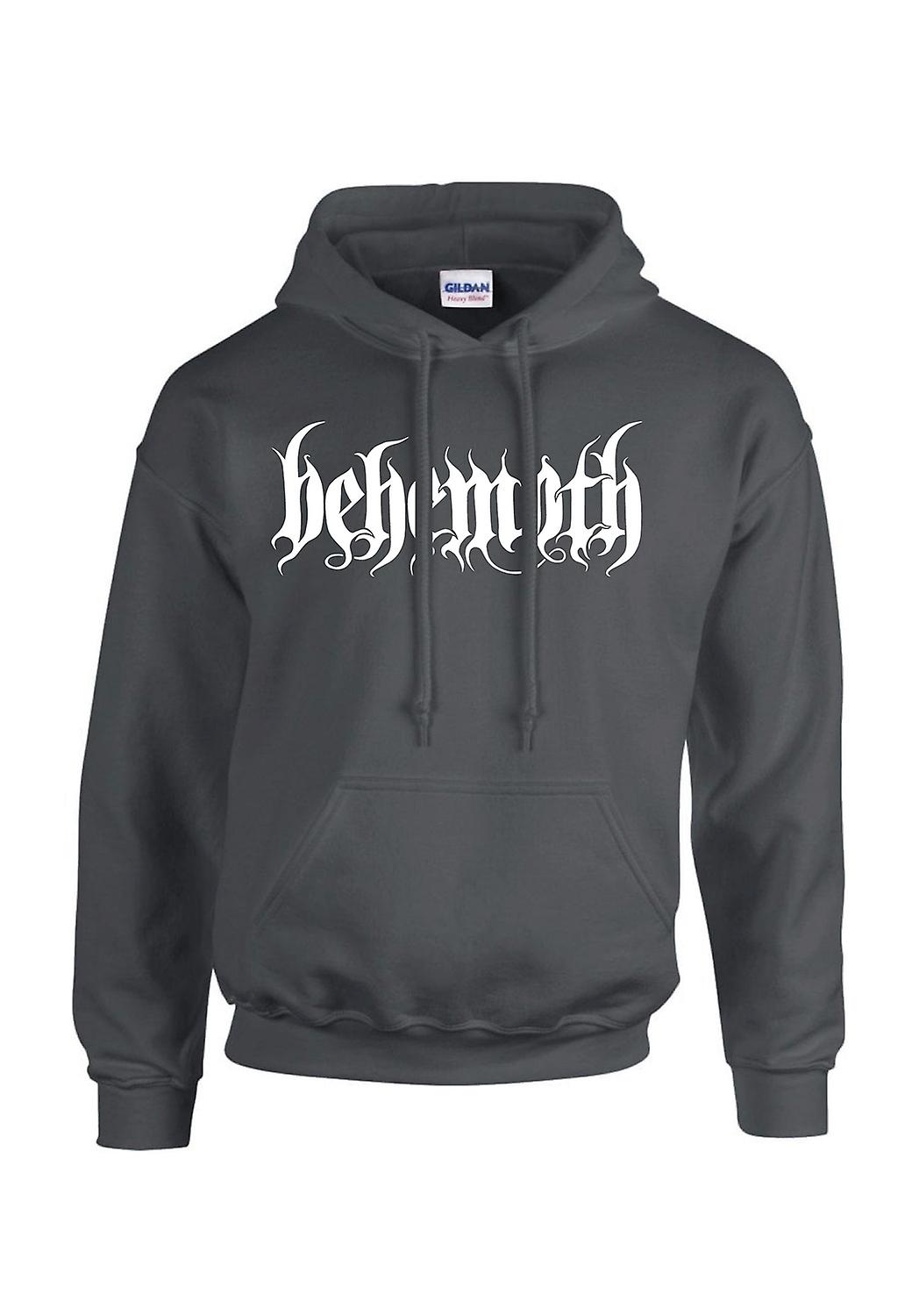 Behemoth Weißer Logo-Hoodie