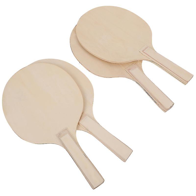4pcs Wood Paddles