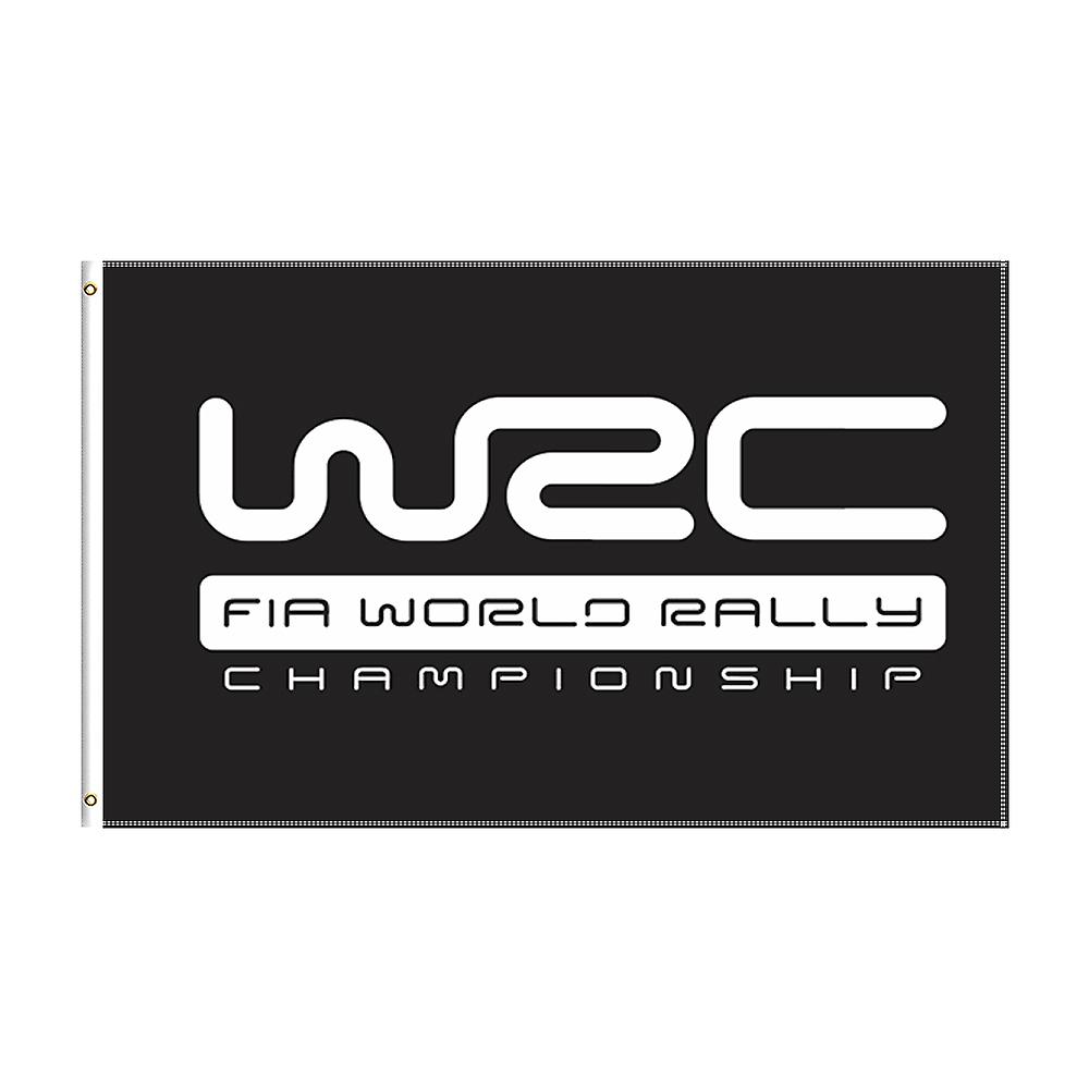 3x5 רגל אליפות העולם בראלי Wrc דגל פוליאסטר מודפס מכונית מירוץ באנר לתאורה