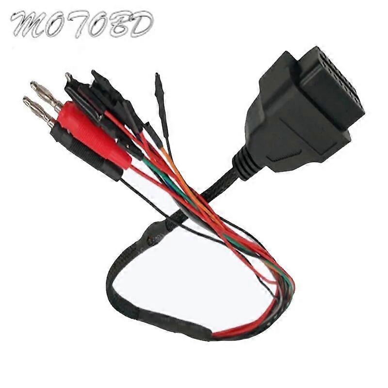 Automobile Tester Fault Diagnosis Tools Brush Write ECU Jumper Cable OBD2 Universal Jumper Connector Plug 16 Pin ST1M570