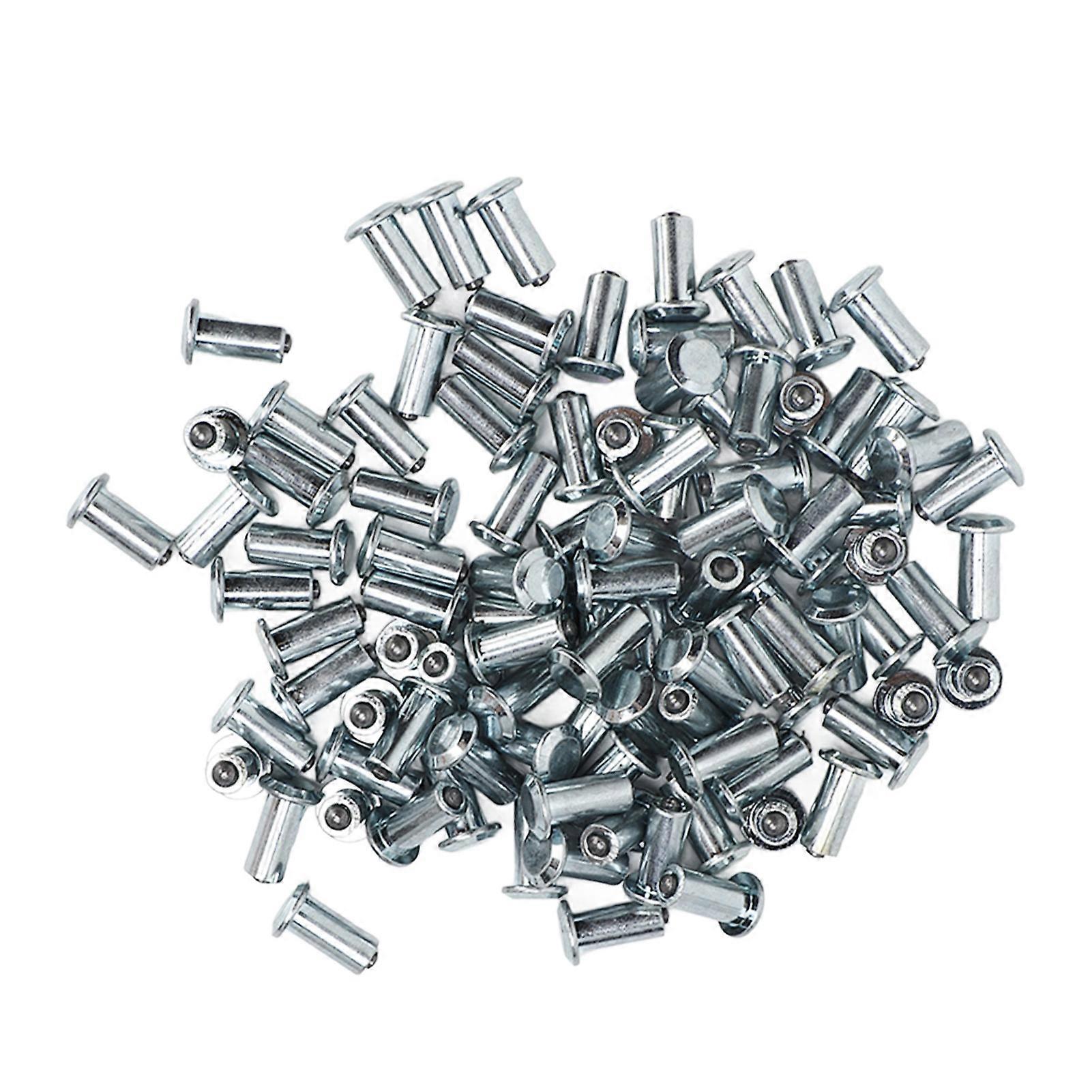 100Pcs καρφί ροδών ισχυρή αντιολισθητική ακίδα ελαστικών για ATV UTV περονοφόρο ανυψωτικό όχημα εκτός δρόμου ασήμι 13mm