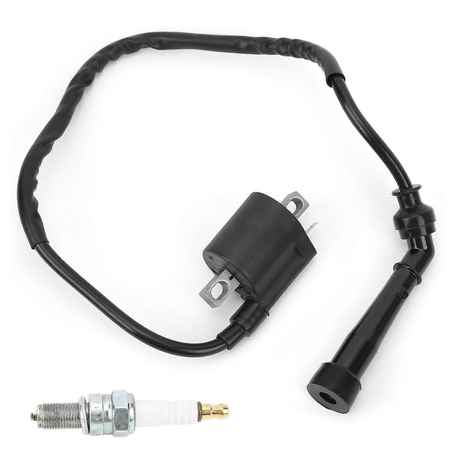 ATV Spark Plug Ignition Coil 33410-09F00 Replacement for Suzuki Quadsport Z400 LTZ400