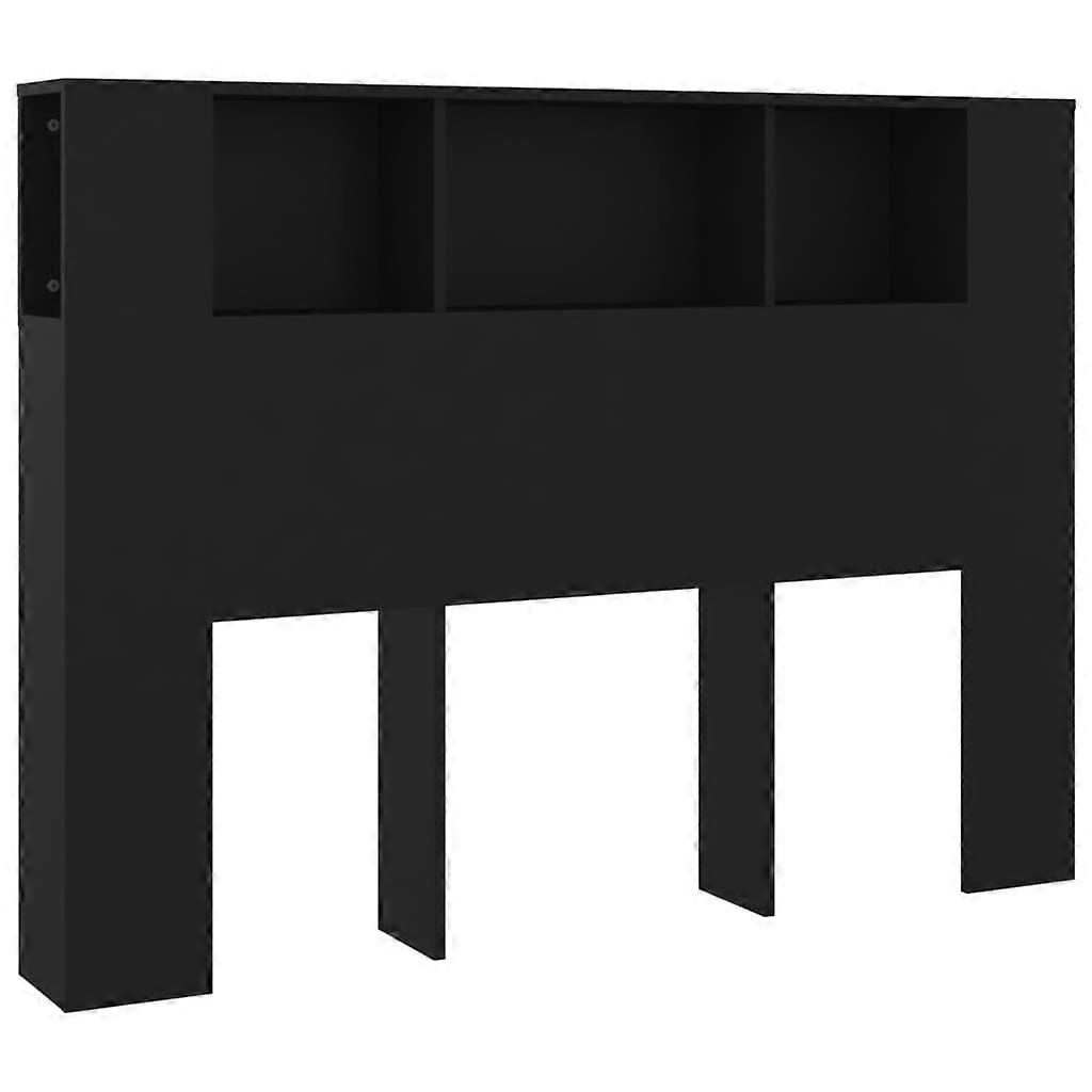 Κεφαλάρι Μαύρο 140X18.5X104.5 cm Κεφαλάρια & Ποδοσανίδες