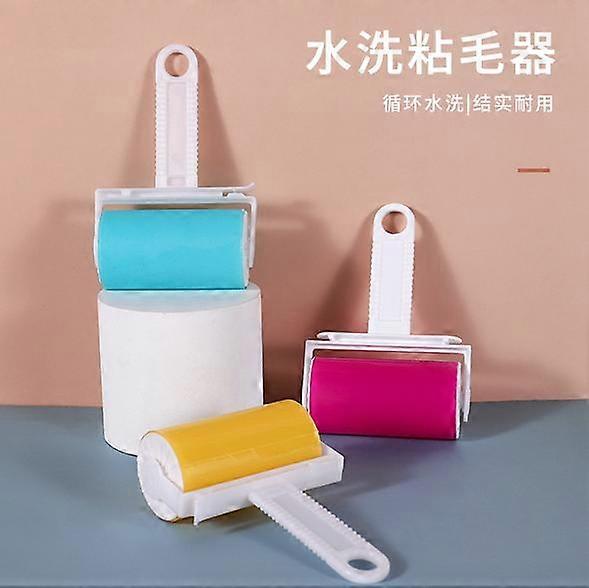 yellowReusable Sticky Picker Set Cleaner Lint Roller