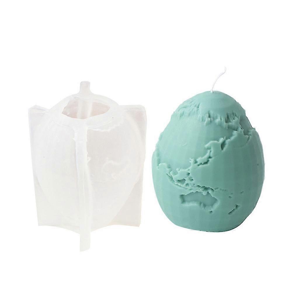 Easter Egg Resin Moulds Flower Ball Candle Silicone Molds For Diy Candle Making