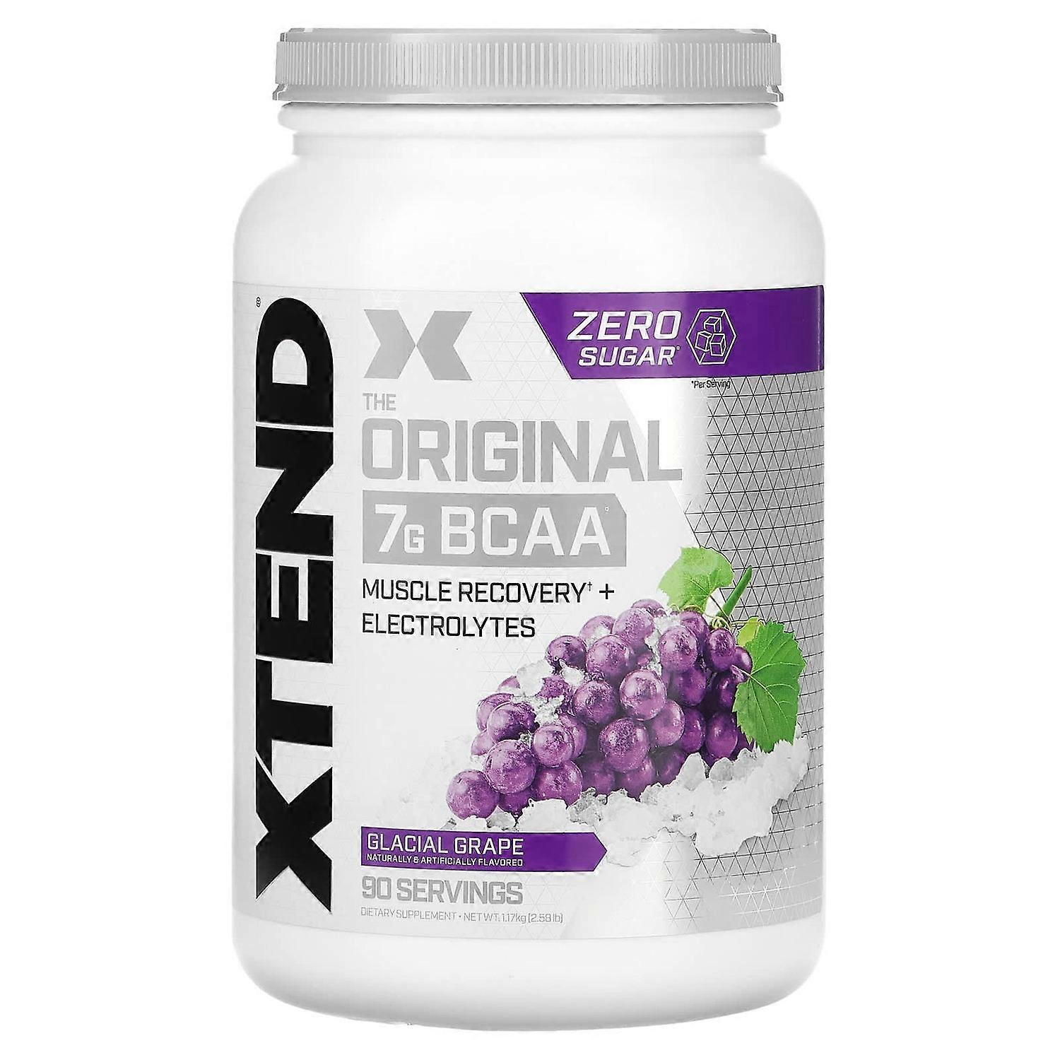 Xtend, The Original 7G BCAA, Glacial Grape, 2.58 lbs (1.17 kg)
