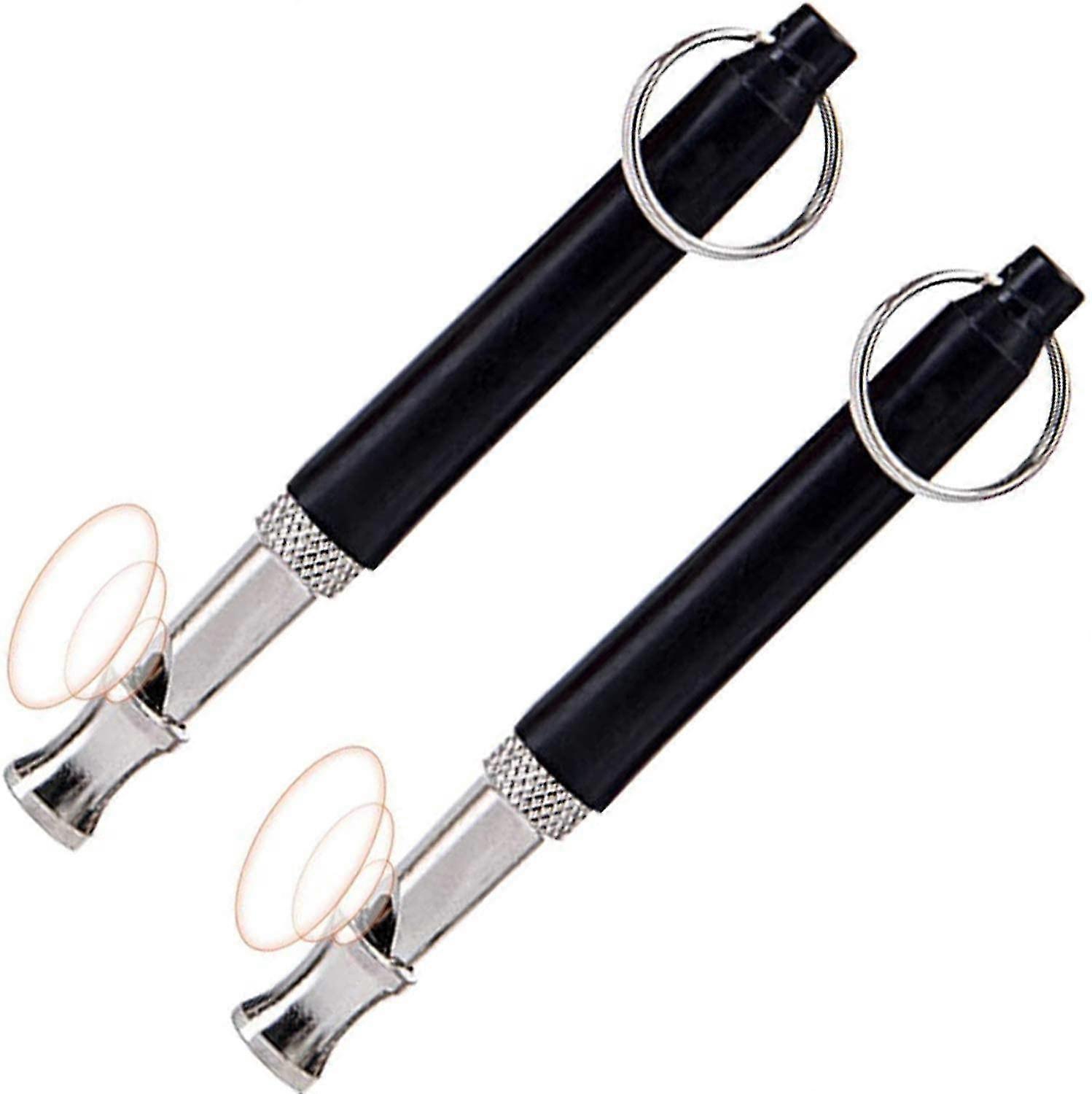 Pack Of 2 Whistle, Emergency Whistle, Dog Whistle, Metal Safety Whistle, Sports Lessons, Referee Whistle