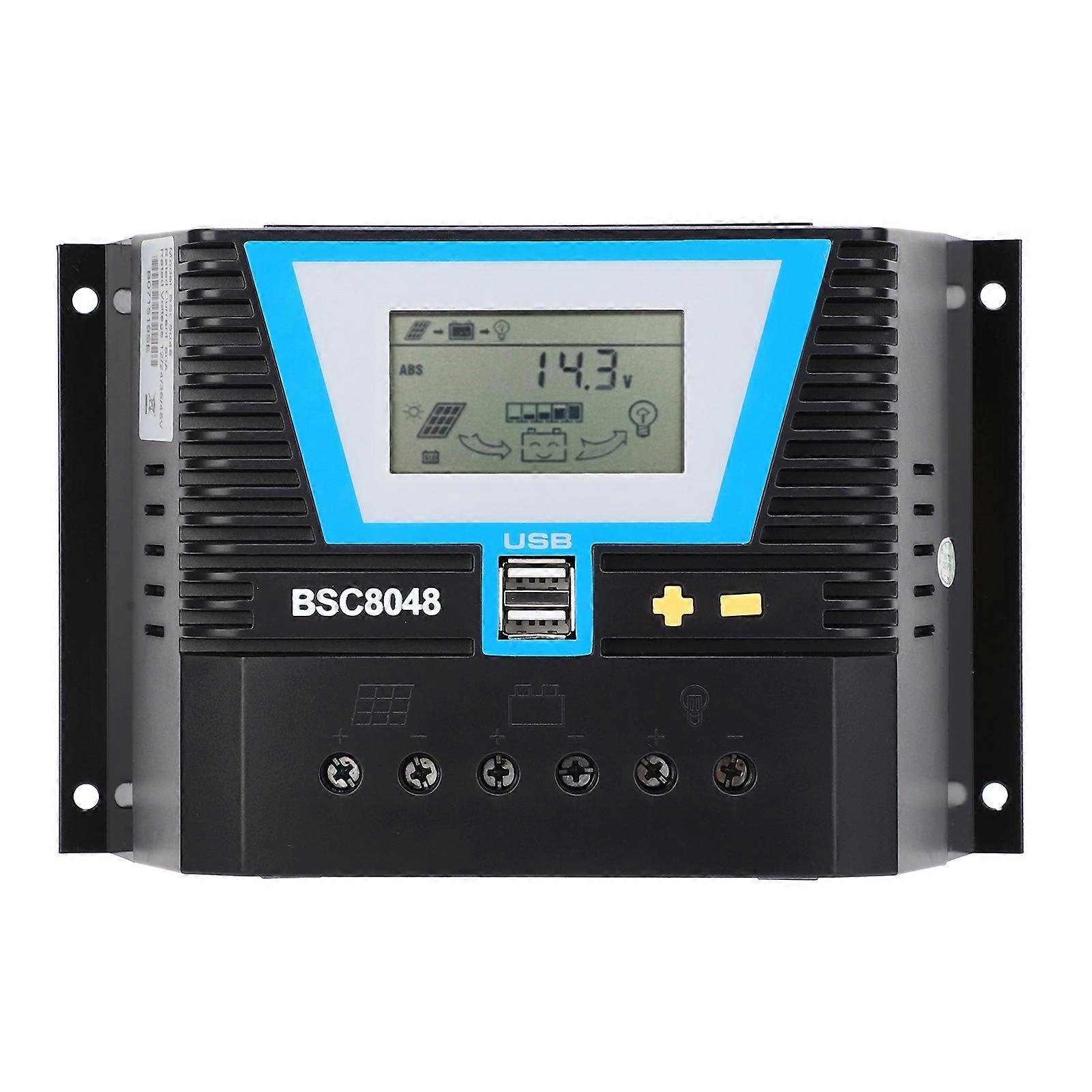 Solar Controller for Variety Batteries BSC8048 80A 12V/24V/36V/48V Charging Control NO.5014