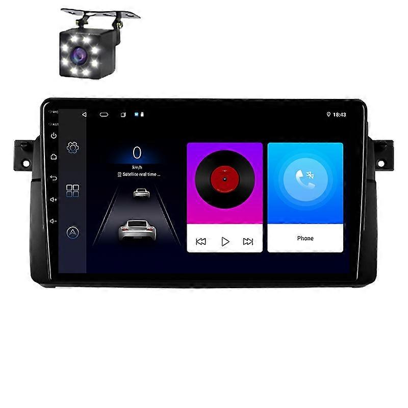 Car Android 14 For BMW 3-Series 3 Series E46 1998-2006 Auto Multimedia Player Stereo