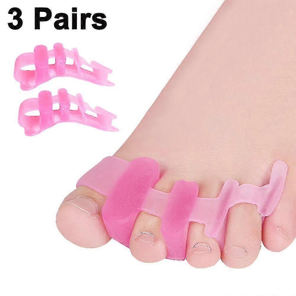 Toe Separators, Toe Spacers ,realign Toes And Relieve Tightness In Your Feet, Toe Spacers For Overla