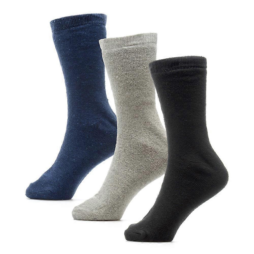 A2Z Ladies 3 Pack θερμικές κάλτσες μαλακές άνετες κομψές ζεστές ζεστές ζεστές γυναικείες κάλτσες