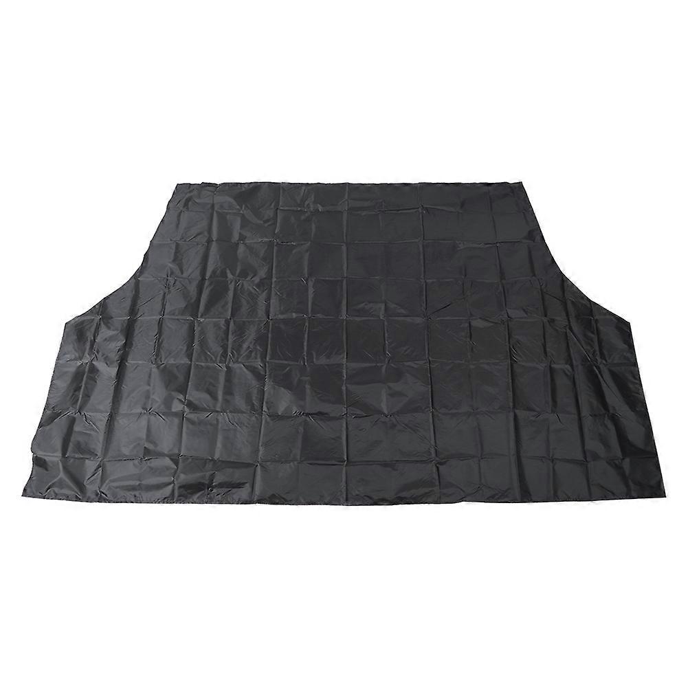 210 x 120cm Automobile Magnetic Front Windshield Cover Black Snow Ice Frost Wind Shade Protector