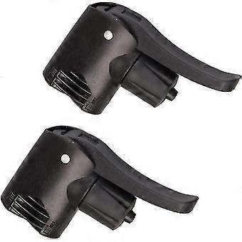 Dual Head Bike Track Pump Bicycle Tire Tyre Air Pump Valve Adapter Bicycle Track