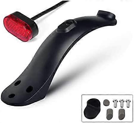 Rear Mudguard, Scooter Fender Bracket, Scooter Replacement Accessory, Support Mudguard ,Bracket Fender ,Compatible for Xiaomi M365/Pro 1S, Scooter Bla