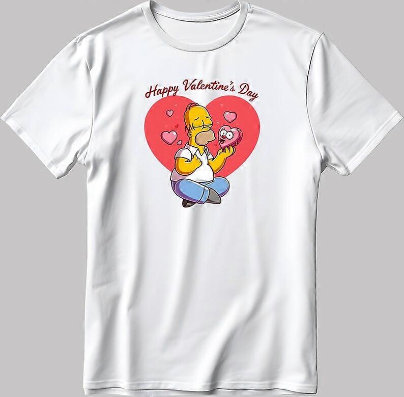Die Simpsons Valentinstag Kurzarm -Zyt116
