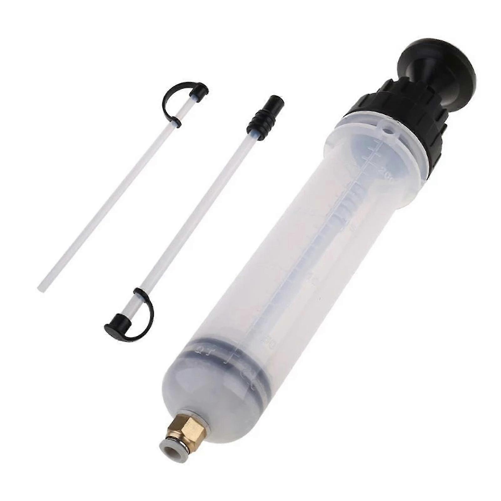 Oil Fluid Extractor Manual Portable 200cc Car Oil Fluid Filling Syringe Bottle Transfer Pump Dispenser Tools For Vehicle