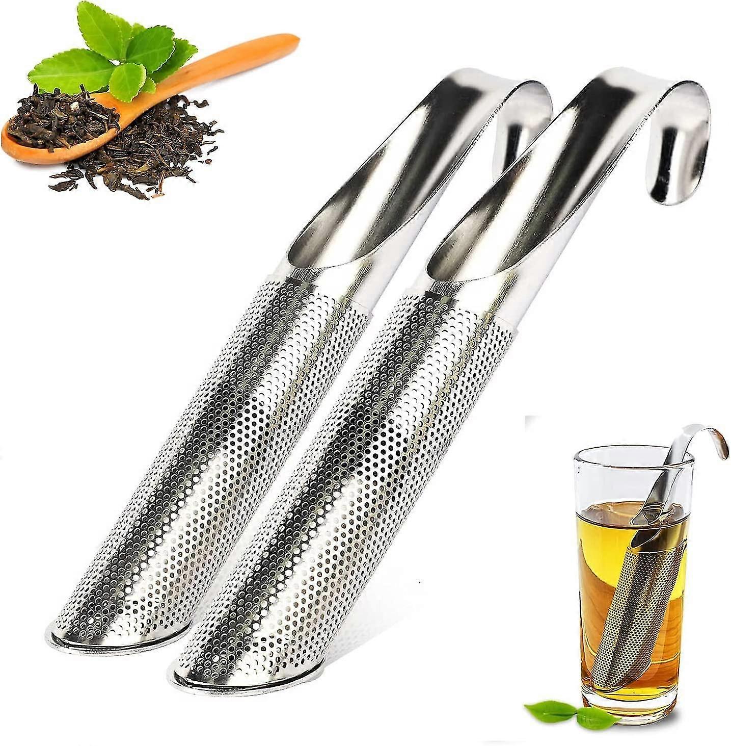 Tea Infusertea Strainerstainless Steel Tea Diffuserset Of 2 Tea Strainers