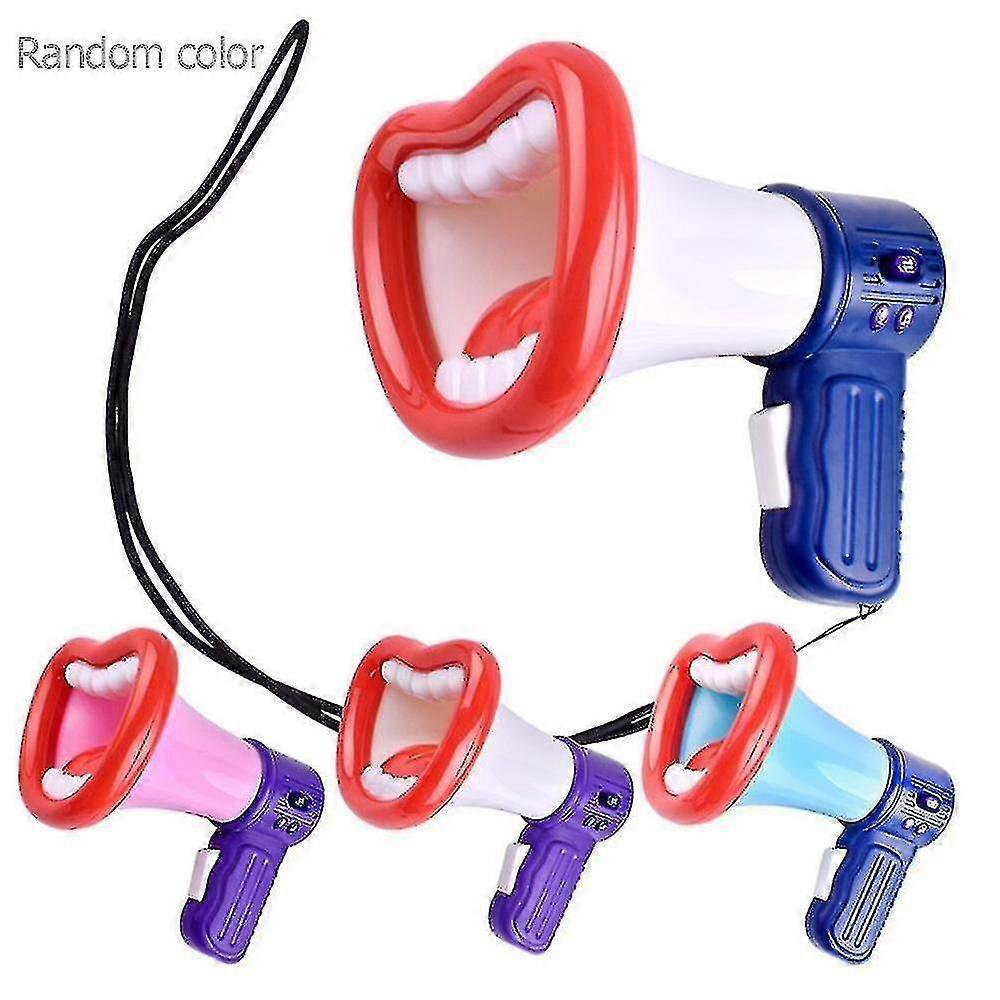Loudspeaker Voice-changing Recorder Diy Toy Handheld Battery For Children Random