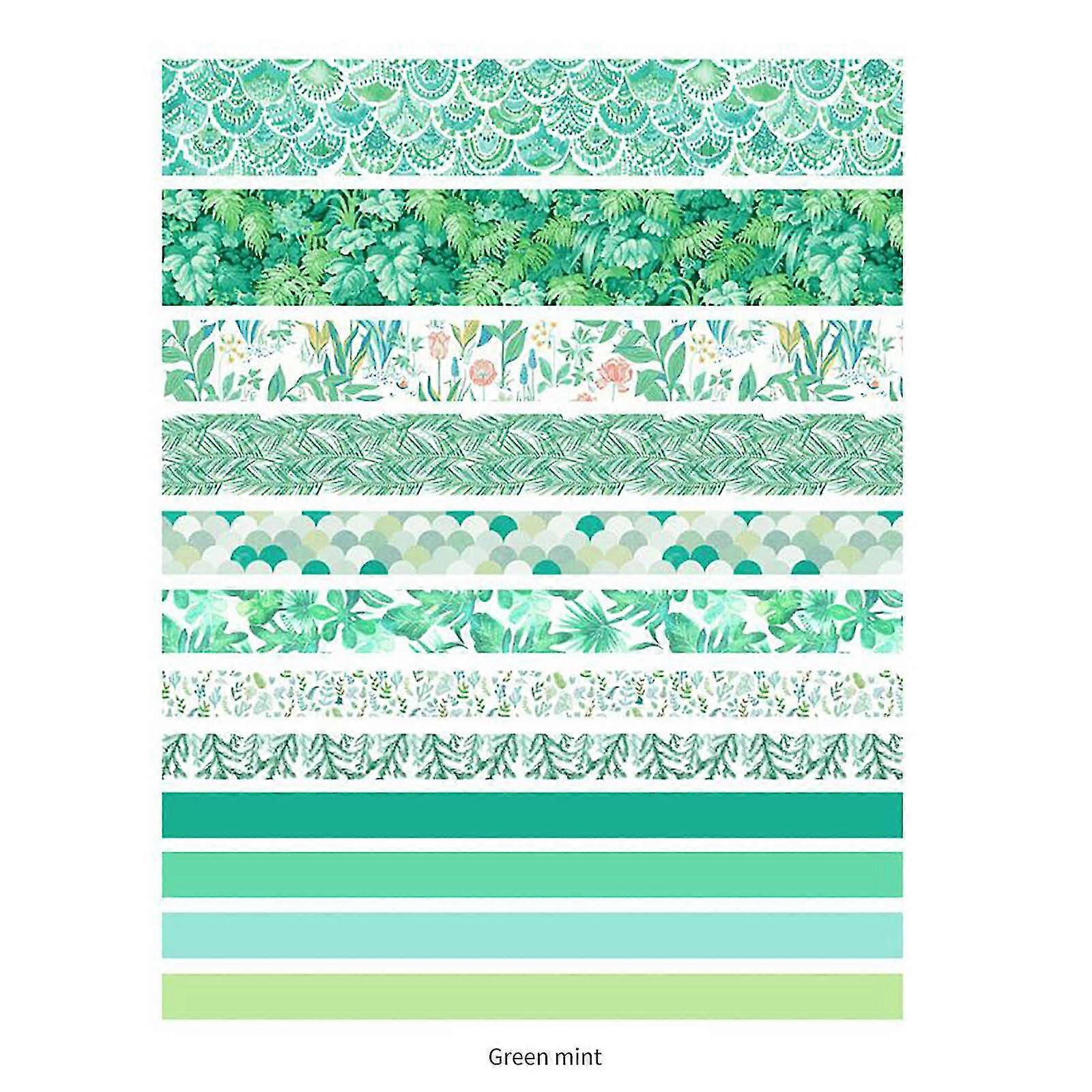 12 Sets Of Creative And Paper Tape Diy Decoration Material Hand Account Tape