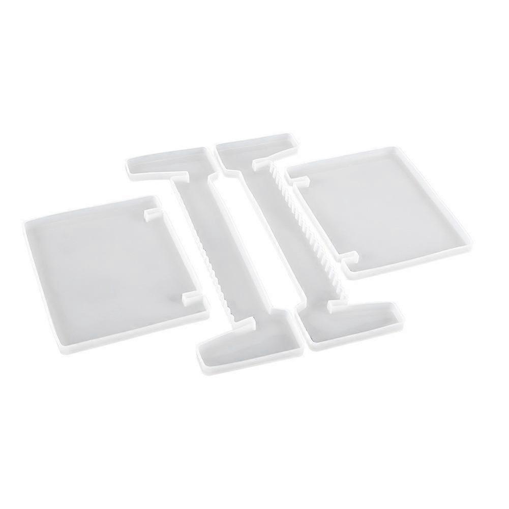 Bookshelf Silicone Mold Record Storage Cd Holder Rack Book Storage Stand Diy Craft Casting Epoxy Re