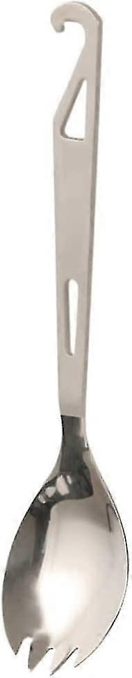 Multifunctional Camping Spork Titanium Lightweight Spoon Fork With Bottle Opener,explore Camping Tablewarepolished1pcs