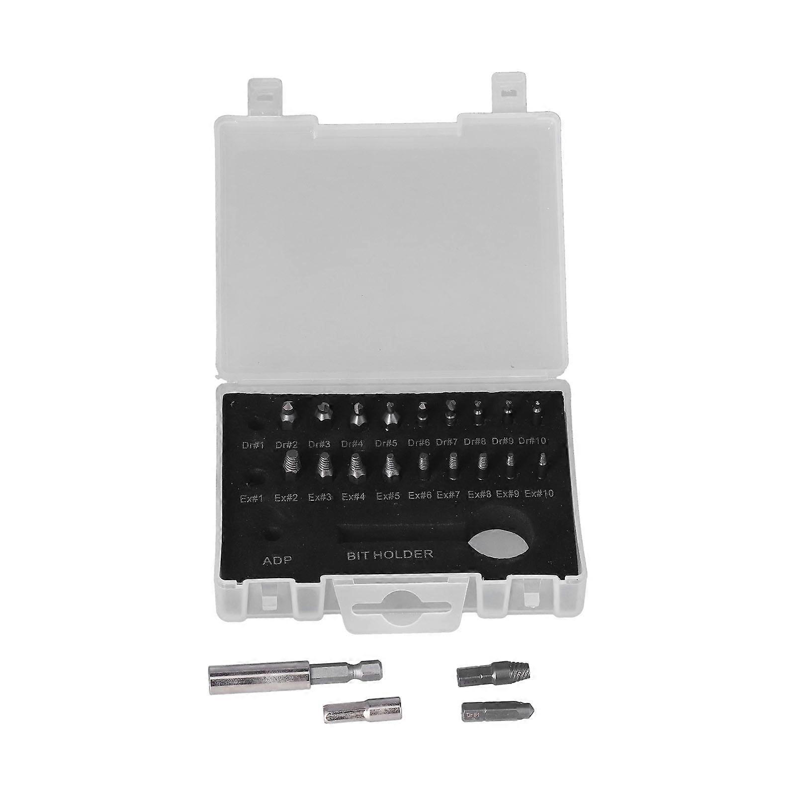 Damaged Screw Extractor High Speed Steel Broken Bolt Removing Tool for Home Use Car